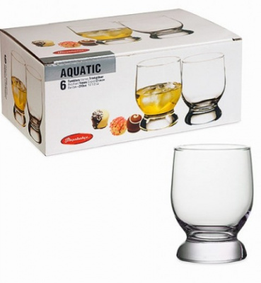 АКВАТИК/AQUATIC набор 6 стаканов 310мл 42975