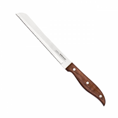 Нож VILLAGE для хлеба 20см  AKV068