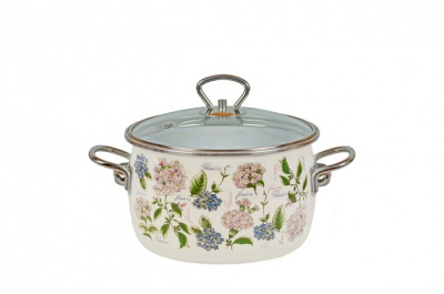 Кастр. Buket 2,0л сфер.глубок. белосн.(4)