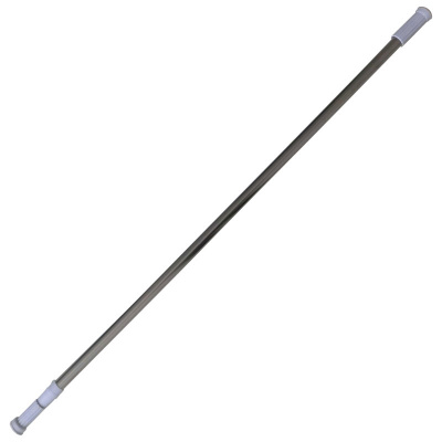 Карниз для ванной SCR-2S (алюминий, стальной, 1,1-2м) 