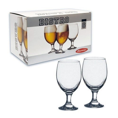 БИСТРО/BISTRO набор 6 фужеров 400мл для пива 44417/6
