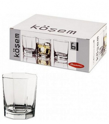 КОШЕМ/KOSEM наб. 6 стаканов 285мл низк.