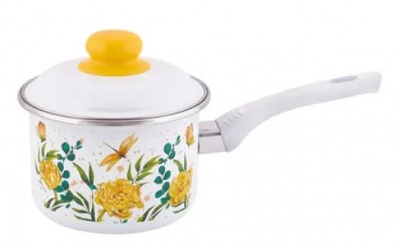Ковш 1,5л с кр. BLOSSOM  белосн. (4) 