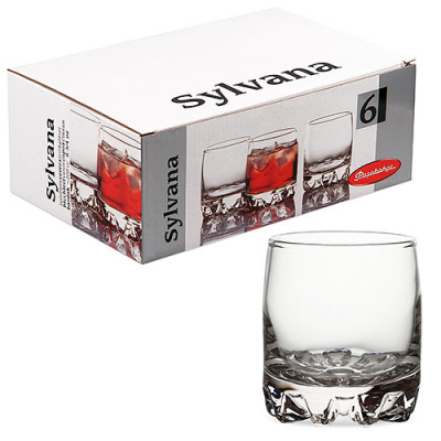 Сильвана/Sylvana набор 6-ти стаканов низ. 200сс арт.42414