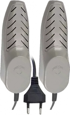 Сушилка для обуви 15см,12Вт серый MAX-SD-02