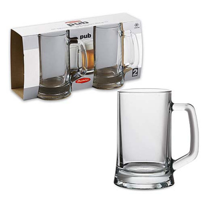 ПАБ/PUB наб. 2 кружек для пива 300мл 55299