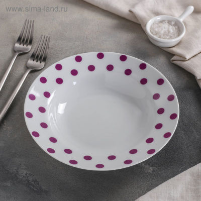 ГОРОШЕК фиолет.тар. мелк. 200 мм ф.653 "идиллия" (20)