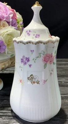 Банка 1,2л 25см ФЛОРЕНС под.упак.фарфор 105-975
