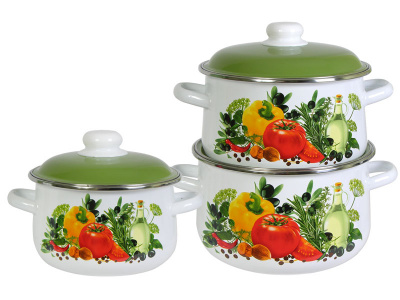 408 ЕВРОПЕЙСКАЯ КУХНЯ белосн. (2л+3л+5,5л)