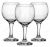 БИСТРО/BISTRO набор фужеров 3шт. 175мл вино 44415/3