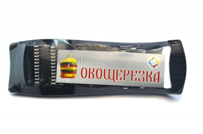 ОвощеРезка Черная 7 смен.нож. НЕРЖ. (Кисловодск) (60)